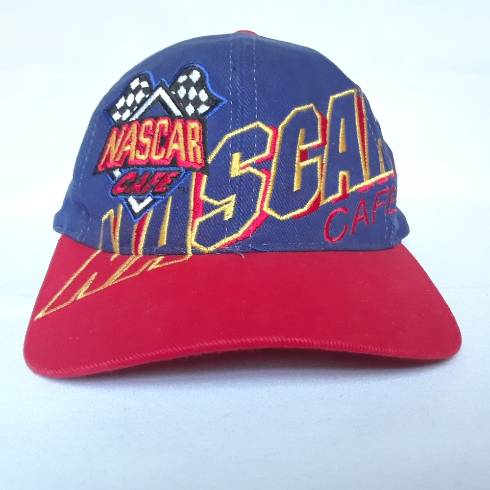 Vintage Nascar Cafe Snapback Hat Racing Greensboro